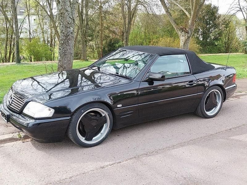 Gebraucht Mercedes SL320 231 PS (169 kW) 1998 Schwarz Cabrio
