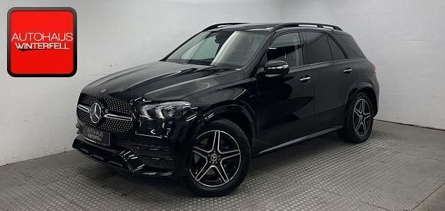 Schwarz Gebraucht 2021 Mercedes GLE350 AMG SUV | 54.400 € - Bild 1/4