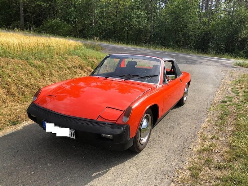 Orange Gebraucht 1971 Porsche 914 Cabrio | 15.999 € - Bild 1/4