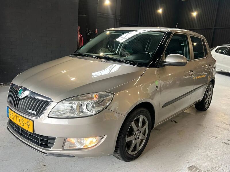 Beige Gebraucht 2012 Skoda Fabia GreenLine Limousine | 3.950 € (Guter Preis) - Bild 1/4