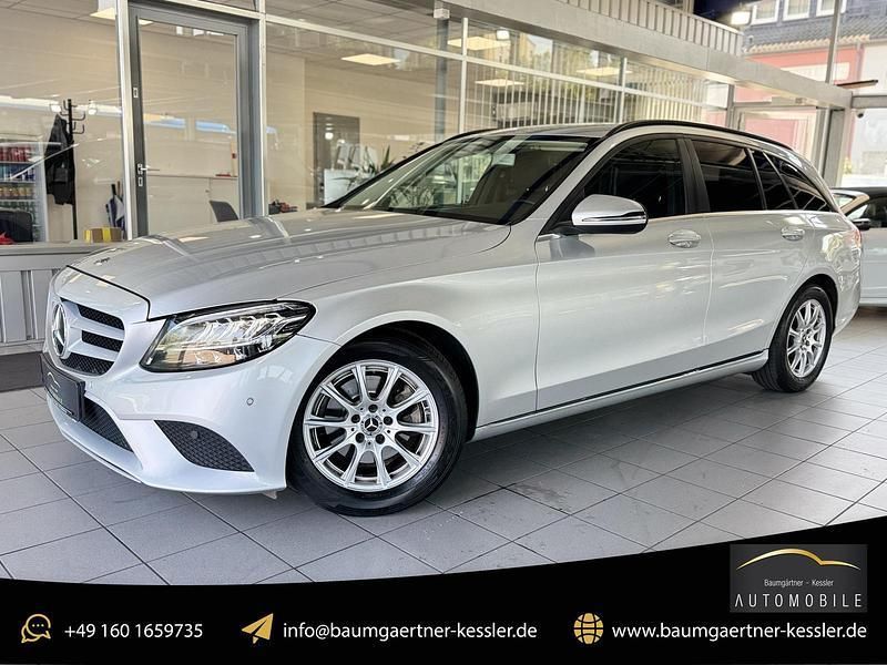 Silber Gebraucht 2020 Mercedes C220 Kombi | 19.980 € (Guter Preis) - Bild 1/4
