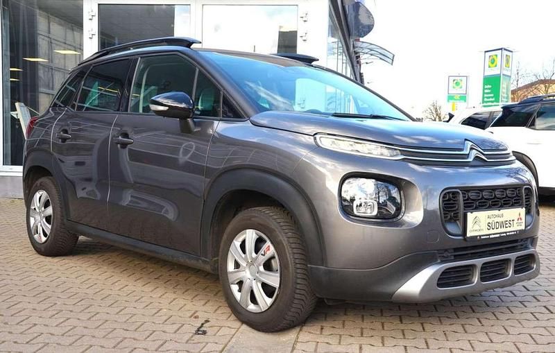 Platinumgrau metallic Gebraucht 2020 Citroën C3 Aircross PureTech SUV | 14.490 € (Etwas zu teuer) - Bild 1/4