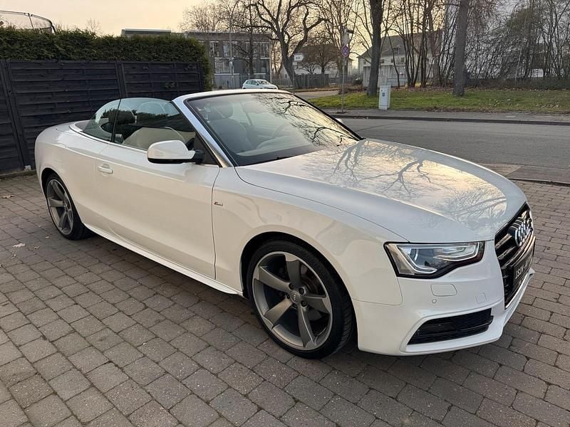 Gebraucht Audi A5 Cabriolet S-Line 150 PS (110 kW) 2016 Weiß Cabrio