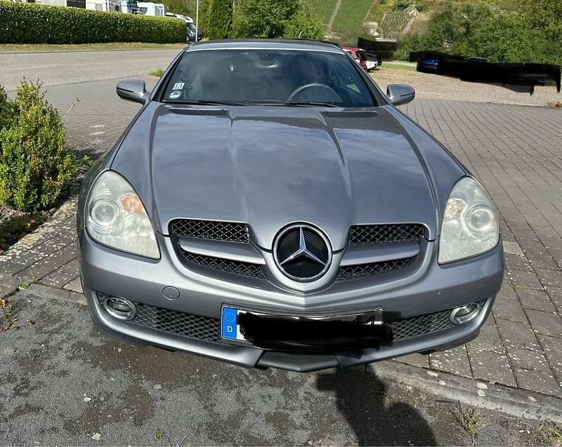 Silber Gebraucht 2008 Mercedes SLK200 Cabrio | 4.500 € (Superpreis) - Bild 1/4