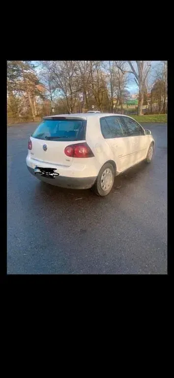Gebraucht VW Golf VI Comfortline 140 PS (102 kW) 2008 Weiß Kleinwagen