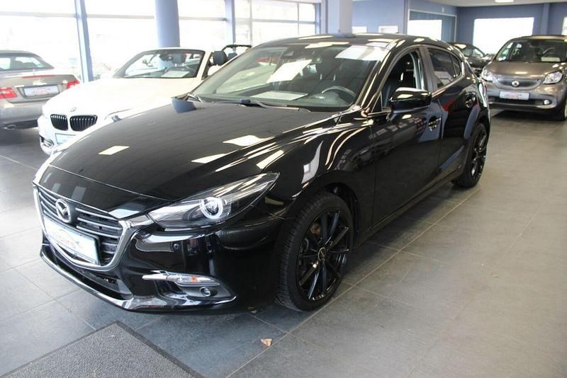 Gebraucht Mazda 3 Exclusive-Line 165 PS (121 kW) 2018 Schwarz Limousine