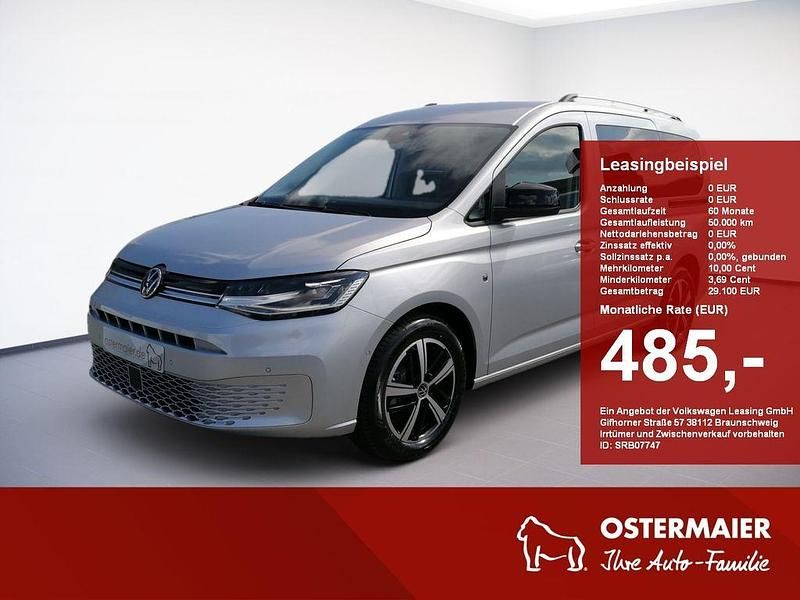 Silber Gebraucht 2024 VW Caddy Maxi Life Life Van / Kleinbus | 44.980 € (Teuer) - Bild 1/4