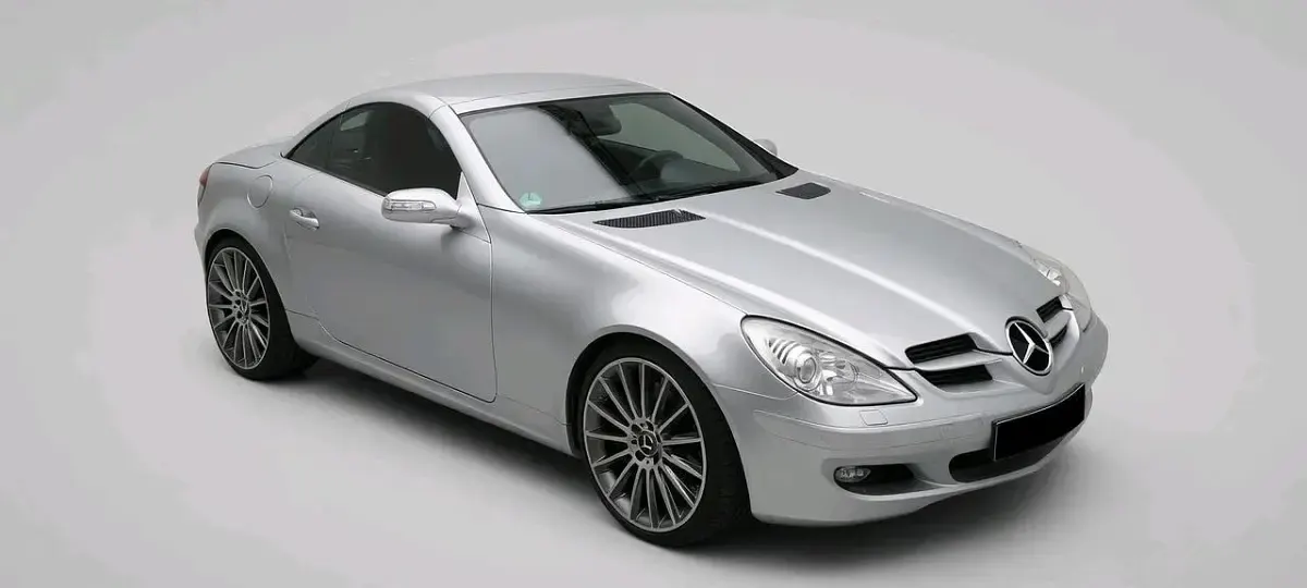 Gebraucht Mercedes SLK200 163 PS (119 kW) 2007 Silber Cabrio