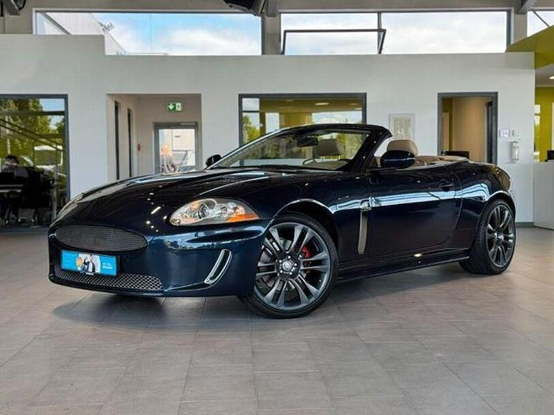 Blau Gebraucht 2008 Jaguar XK Cabrio | 33.995 € (Teuer) - Bild 1/4