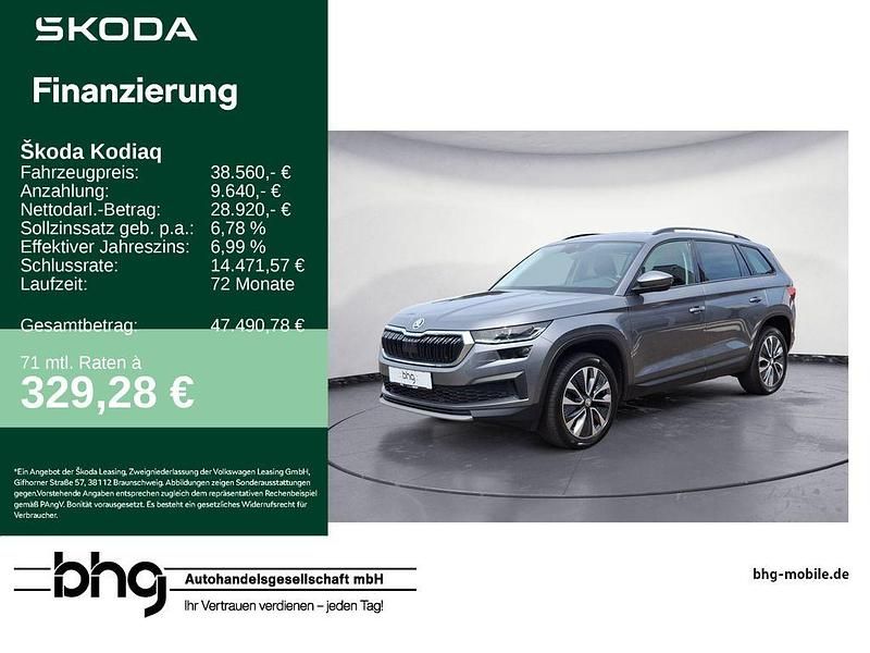 Graphitegrau metallic Gebraucht 2022 Skoda Kodiaq Tour SUV | 38.560 € (Fairer Preis) - Bild 1/4