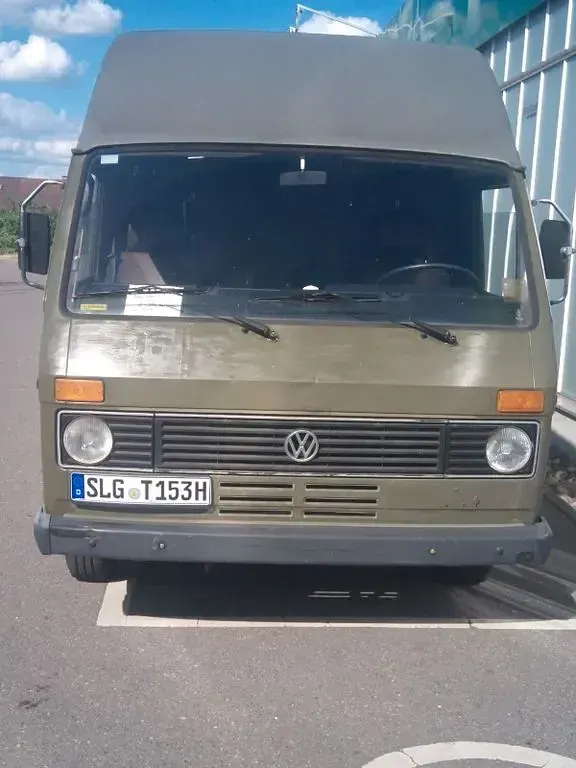 Gebraucht VW LT 75 PS (55 kW) 1982 Grün Van / Kleinbus