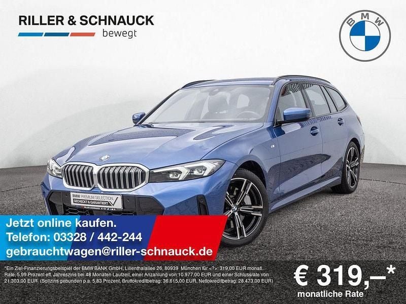 Portimao blau Gebraucht 2024 BMW 330 M Sport Kombi | 40.750 € (Superpreis) - Bild 1/4
