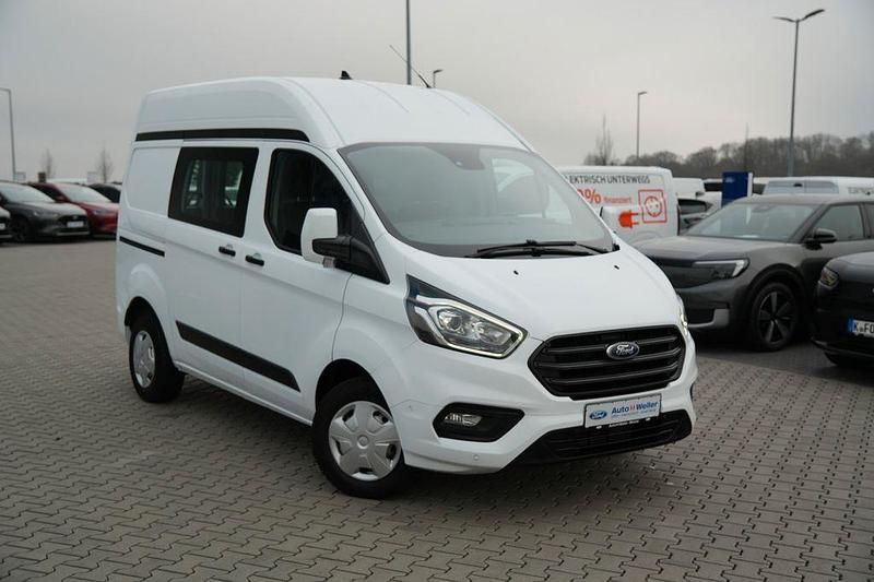 Gebraucht Ford Transit Custom Trend 131 PS (96 kW) 2023 Weiß Van / Kleinbus