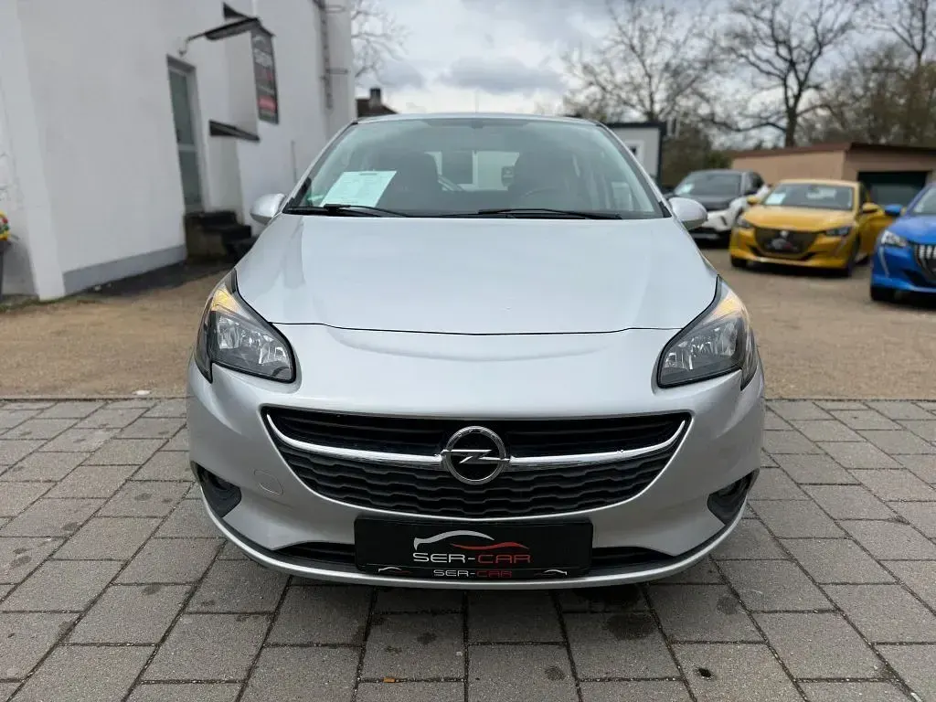 Używany Opel Corsa Edition 90 KM (66 kW) 2016 Srebrny Hatchback
