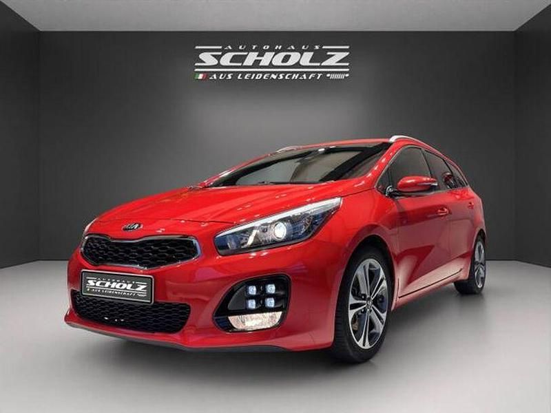 Rot Gebraucht 2016 Kia Ceed Sportswagon Kombi | 8.900 € (Fairer Preis) - Bild 1/4