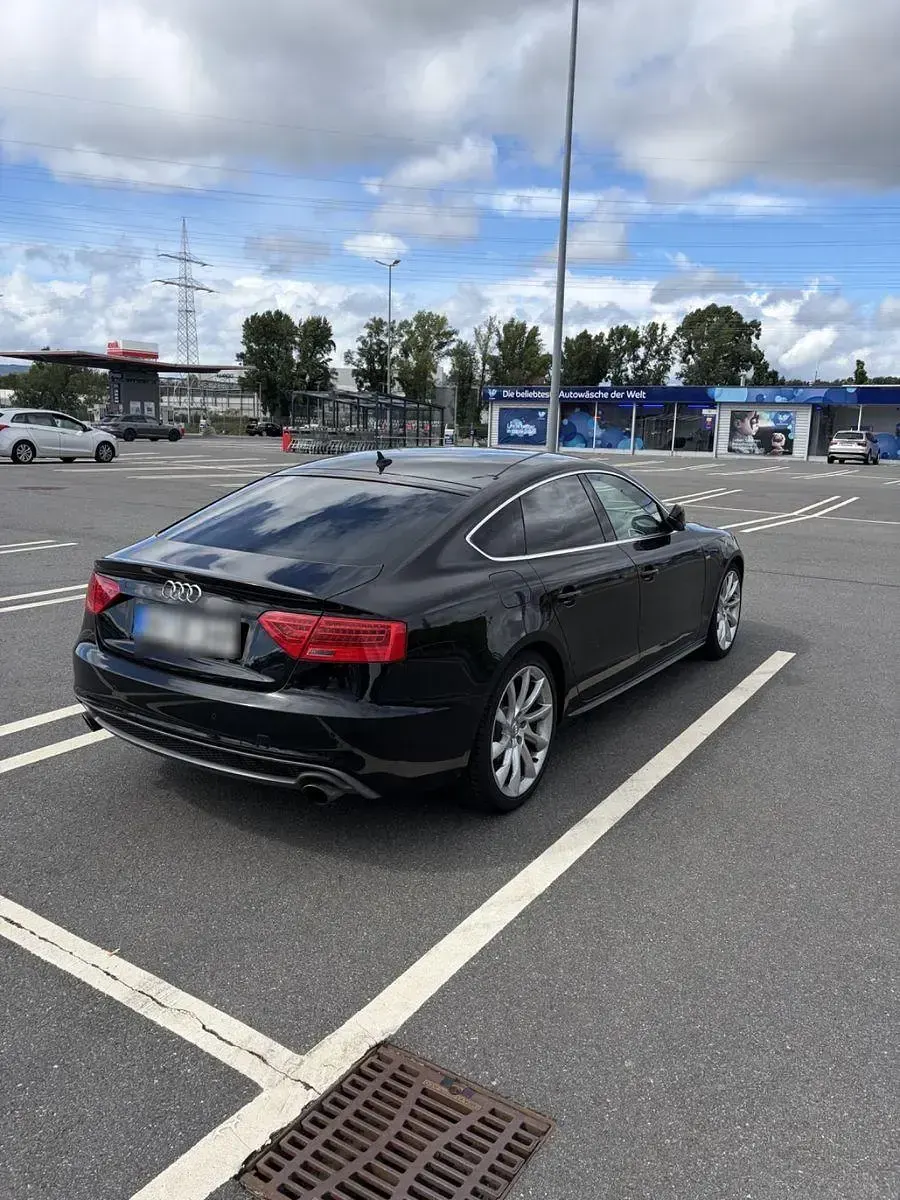 Gebraucht Audi A5 Sportback S-Line 170 PS (125 kW) 2015 Schwarz Kleinwagen