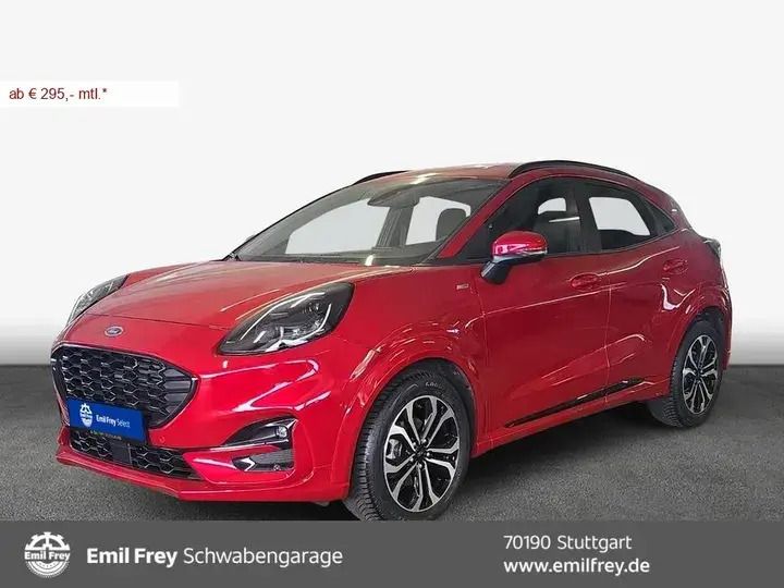 Rot Gebraucht 2024 Ford Puma ST-Line X SUV | 25.990 € (Fairer Preis) - Bild 1/4