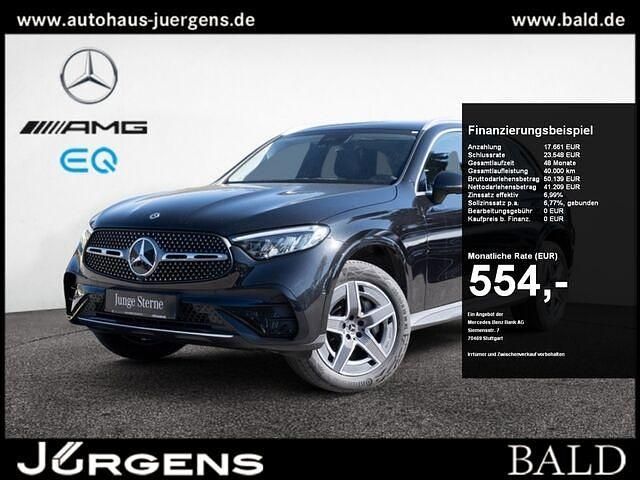 Gebraucht Mercedes GLC300e AMG 204 PS (150 kW) 2024 Schwarz metalliclack obsidianschwarz SUV