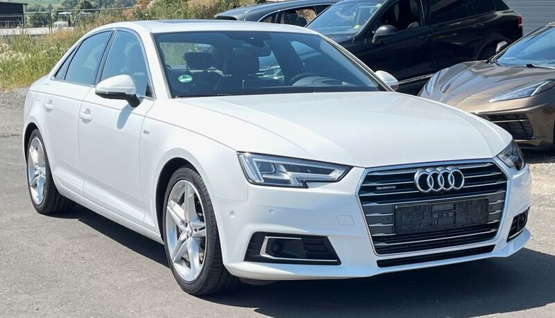Weiß Gebraucht 2015 Audi A4 S-Line Limousine | 17.800 € (Fairer Preis) - Bild 1/4