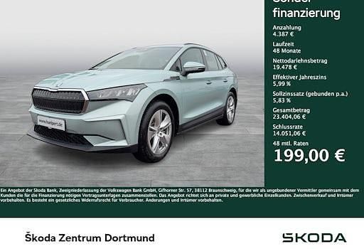 Gebraucht Skoda Enyaq iV Loft 250 kW (340 PS) 2023 Arcticsilber metallic SUV