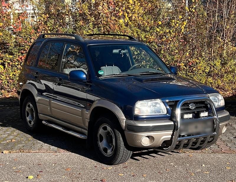 Blau Gebraucht 2002 Suzuki Grand Vitara SUV | 3.950 € (Fairer Preis) - Bild 1/4