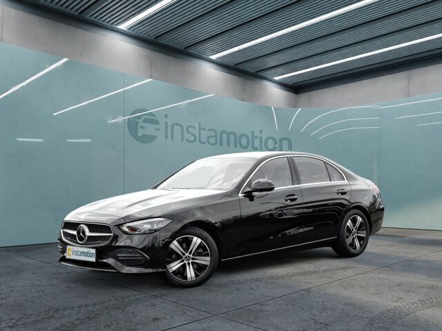Schwarz Gebraucht 2024 Mercedes C220 Advanced Limousine | 40.400 € (Fairer Preis) - Bild 1/2