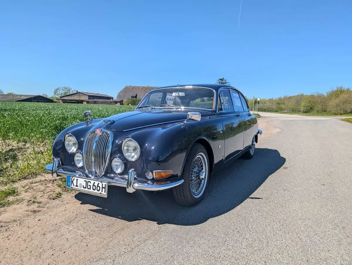 Gebraucht Jaguar S-Type S 162 PS (119 kW) 1966 Blau Limousine