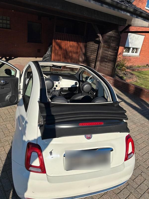 Gebraucht Fiat 500 70 PS (51 kW) 2019 Weiß Cabrio