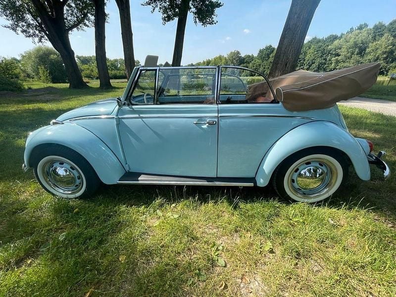 Blau Gebraucht 1963 VW Käfer Cabrio | 22.500 € - Bild 1/4