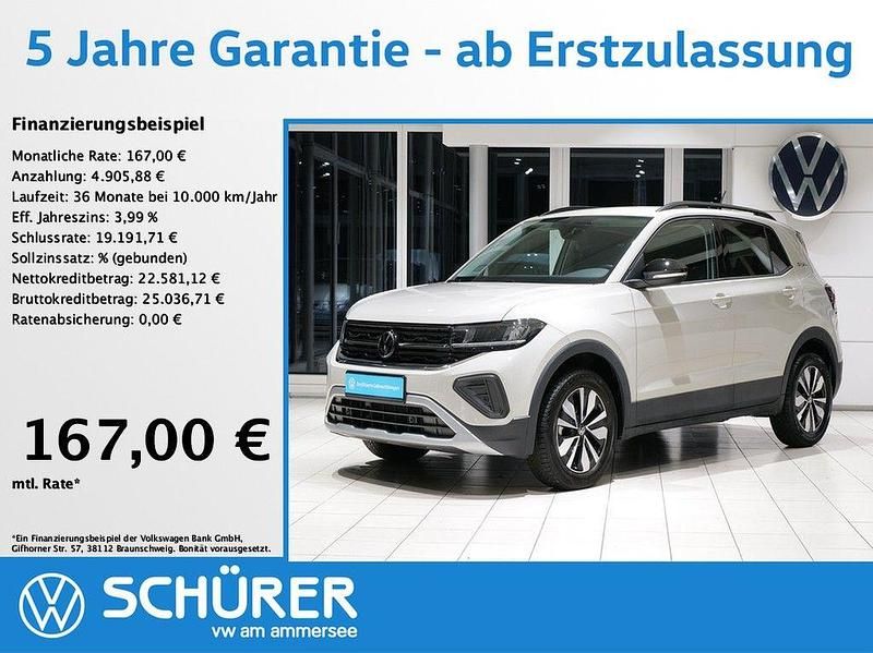 Grau Gebraucht 2024 VW T-Cross Goal SUV | 27.487 € (Fairer Preis) - Bild 1/4