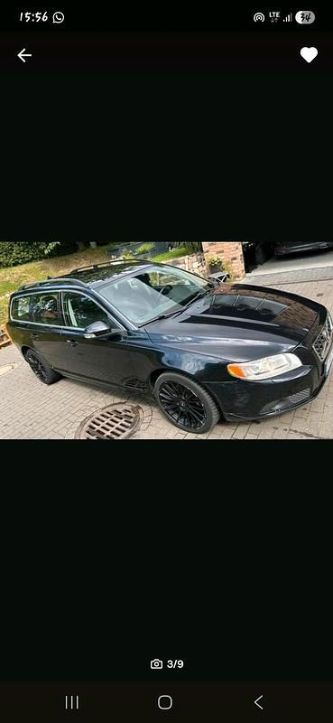 Gebraucht Volvo V70 205 PS (150 kW) 2011 Schwarz Kombi