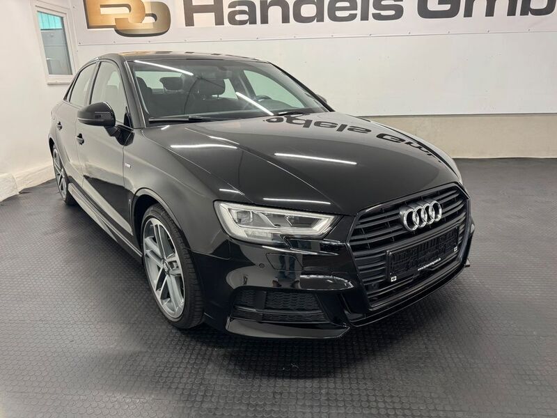 Schwarz Gebraucht 2019 Audi A3 S-Line Limousine | 19.450 € (Fairer Preis) - Bild 1/4