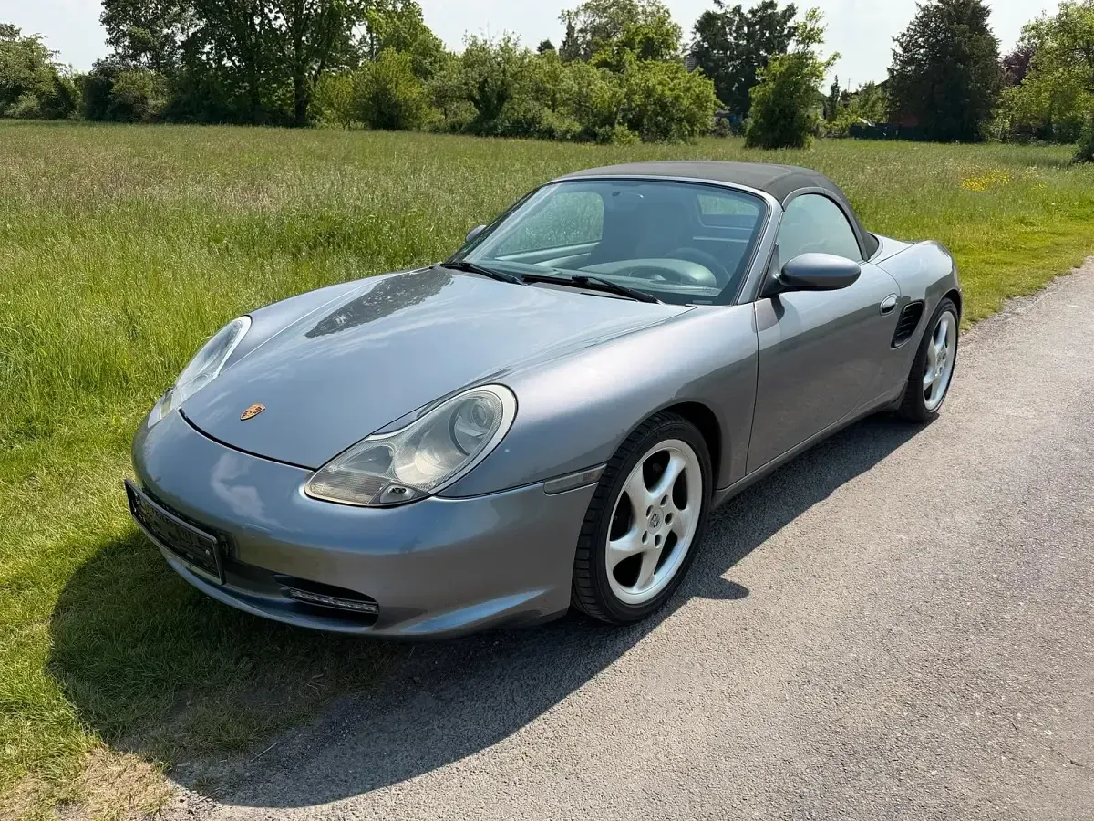 Gebraucht Porsche Boxster 228 PS (167 kW) 2004 Grau Cabrio