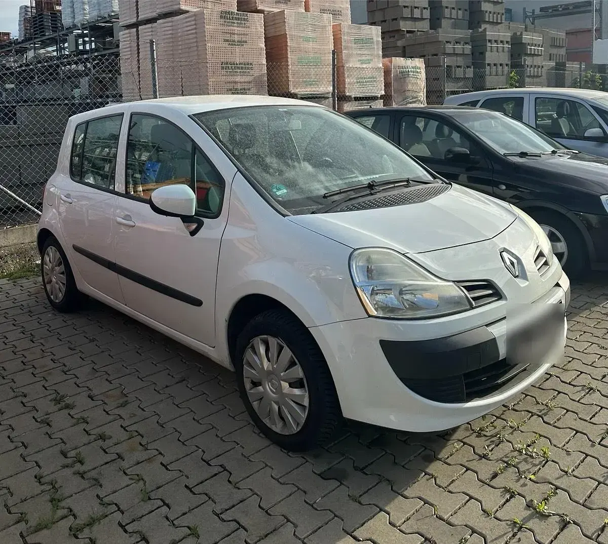 Gebraucht Renault Modus 101 PS (74 kW) 2010 Weiß Van / Kleinbus