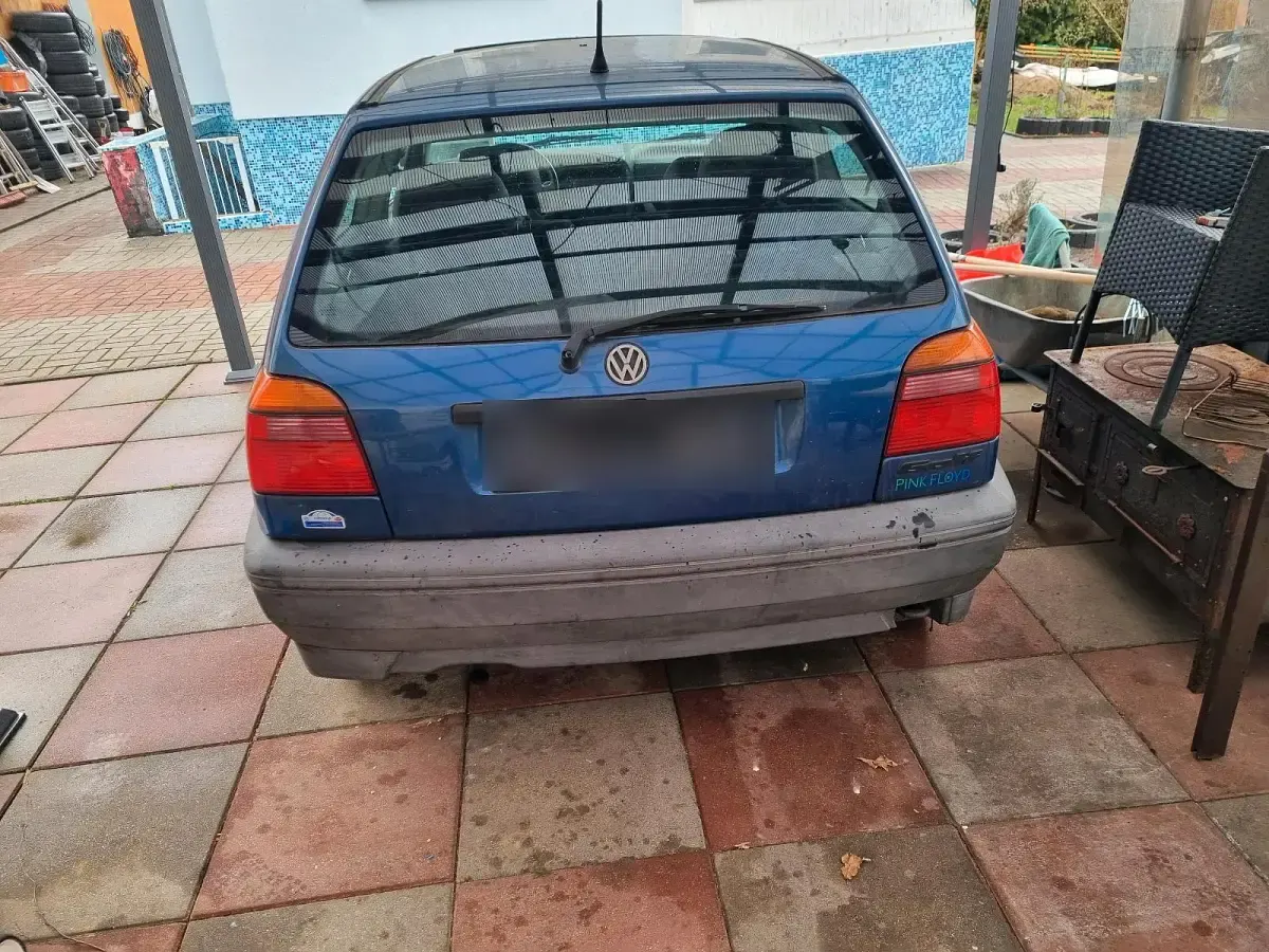 Gebraucht VW Golf III 65 PS (47 kW) 1998 Blau Kleinwagen