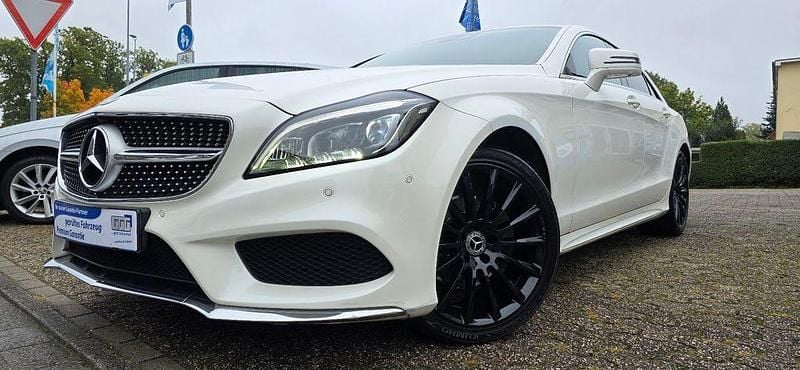 Weiß Gebraucht 2017 Mercedes CLS250 AMG Limousine | 24.990 € (Fairer Preis) - Bild 1/4