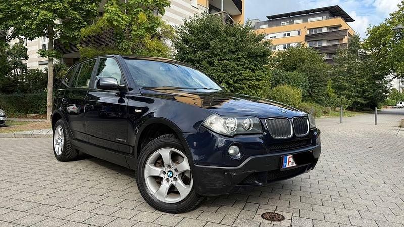 Blau Gebraucht 2009 BMW X3 Efficient Dynamics SUV | 3.350 € (Guter Preis) - Bild 1/4