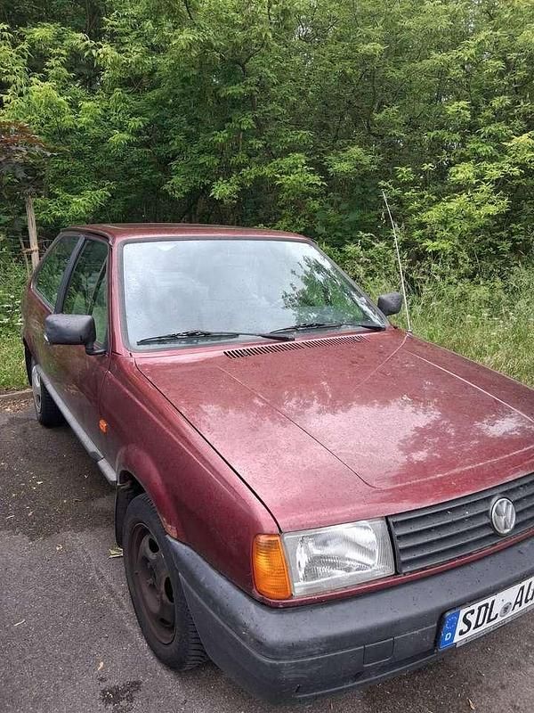 Rot Gebraucht 1993 VW Polo Coupé | 500 € - Bild 1/4