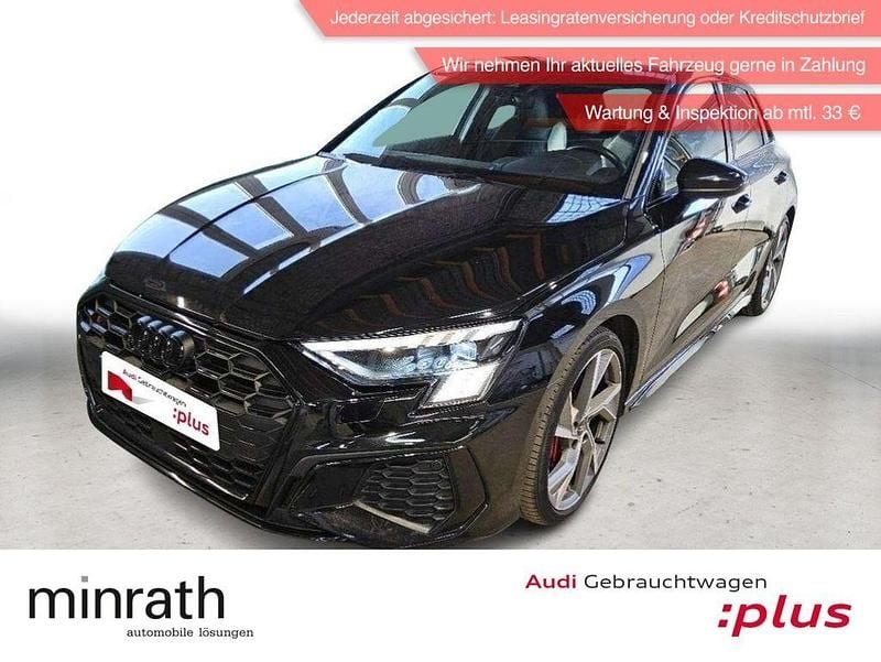 Gebraucht Audi S3 Ambiente 310 PS (228 kW) 2023 Mythosschwarz metallic Limousine
