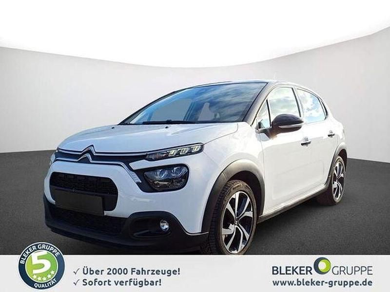 Weiß Gebraucht 2022 Citroën C3 Shine Limousine | 12.380 € (Fairer Preis) - Bild 1/4