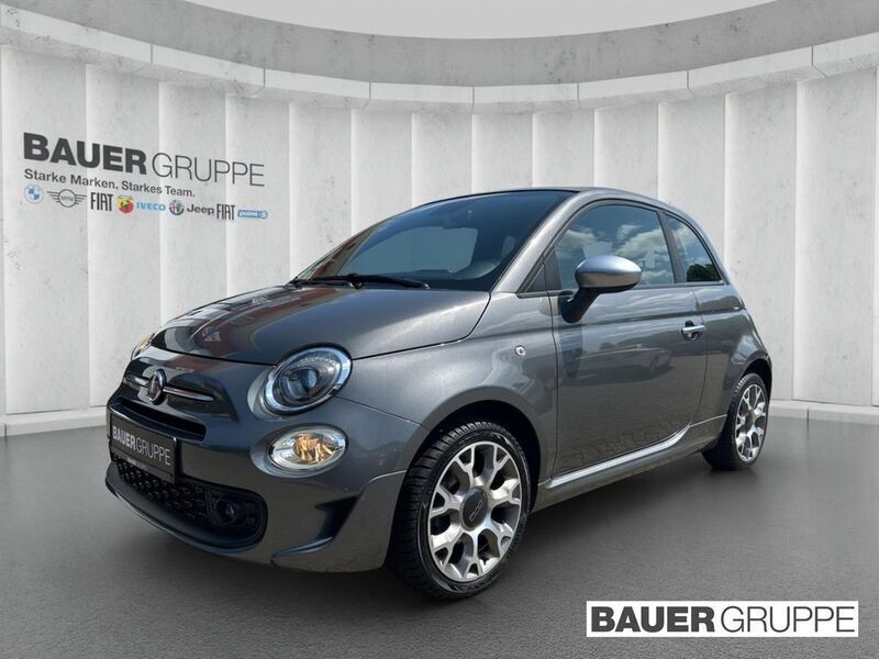 Pompei grau) (grau Gebraucht 2021 Fiat 500C Rockstar Cabrio | 13.980 € (Fairer Preis) - Bild 1/4
