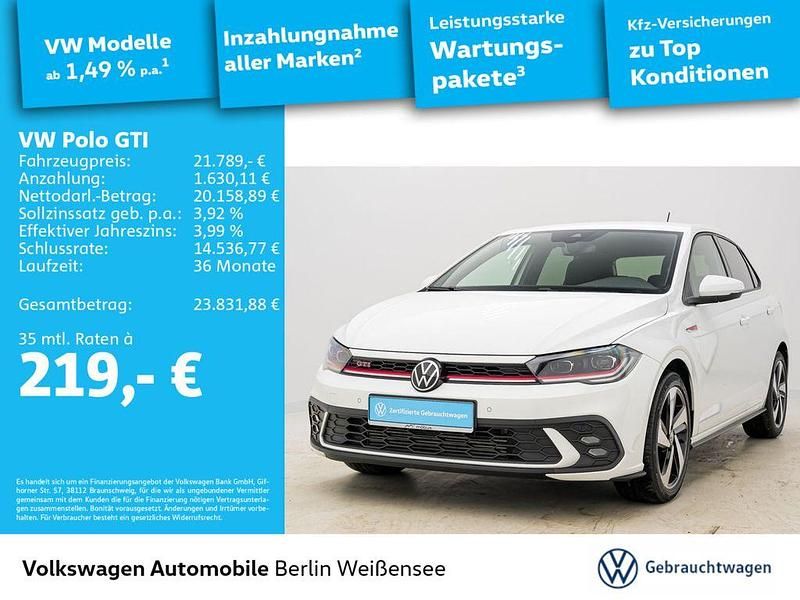 Gebraucht VW Polo GTI 207 PS (152 kW) 2022 Pure white Limousine