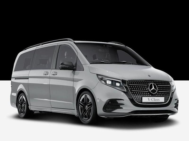Grau Neu 2025 Mercedes V300 Exclusive Van / Kleinbus | 98.990 € (Superpreis) - Bild 1/4