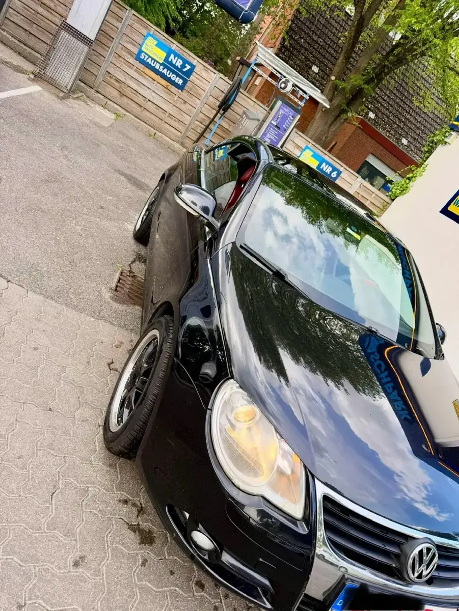 Occasion VW Eos S 140 PK (102 kW) 2007 Zwart Cabriolet