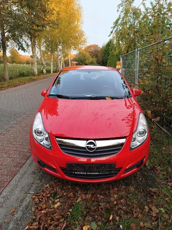 Rot Gebraucht 2009 Opel Corsa Kleinwagen | 2.900 € - Bild 1/4