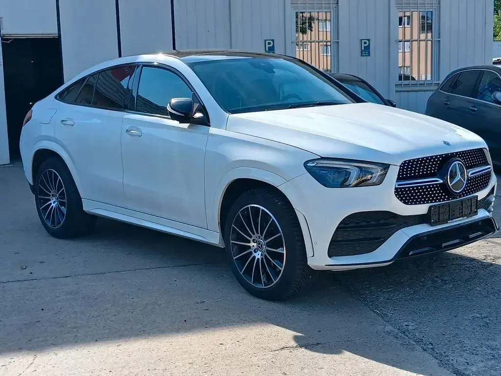 Gebraucht Mercedes GLE350 AMG 272 PS (200 kW) 2020 Weiß Coupé
