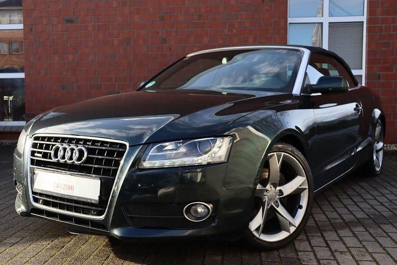 Grün Gebraucht 2009 Audi A5 Cabriolet Comfort Cabrio | 5.990 € (Superpreis) - Bild 1/4