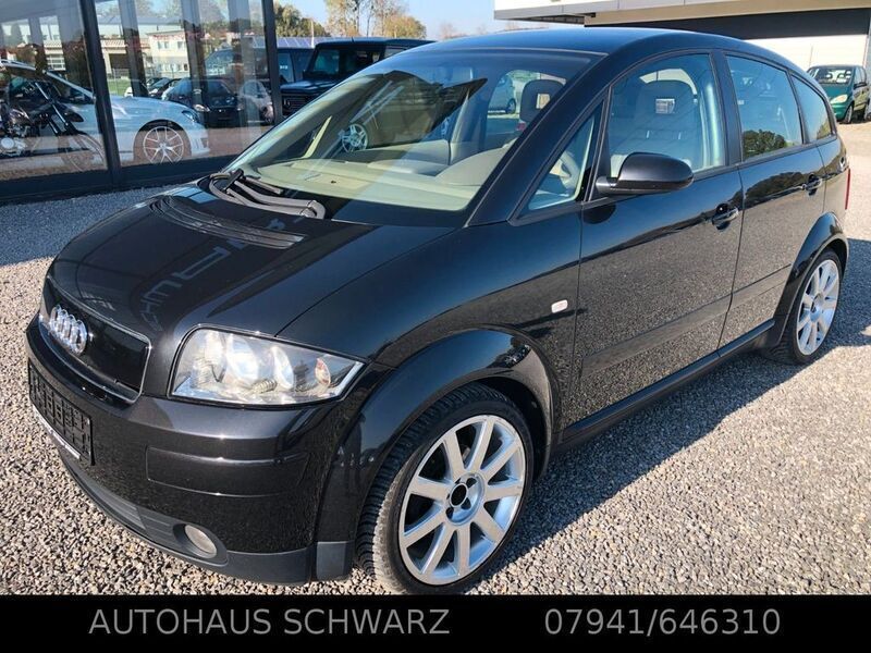 Schwarz Gebraucht 2001 Audi A2 Performance Kleinwagen | 6.250 € - Bild 1/4