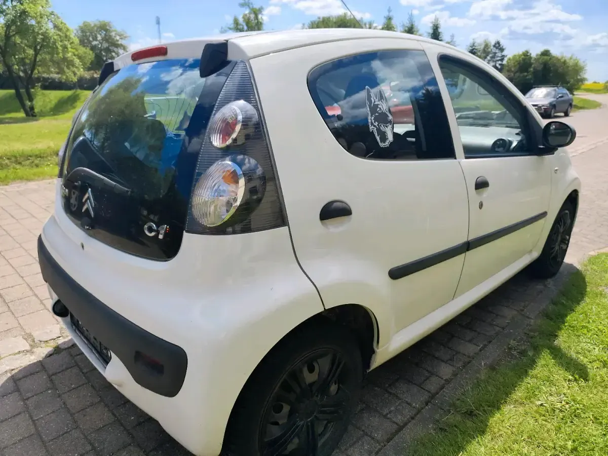 Gebraucht Citroën C1 69 PS (50 kW) 2008 Weiß Kleinwagen