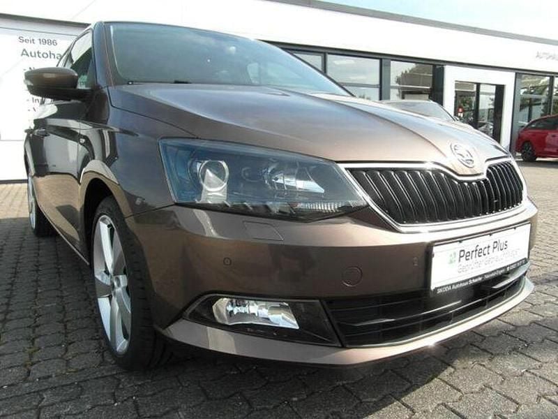 Braun Gebraucht 2018 Skoda Fabia Clever Kleinwagen | 12.950 € (Fairer Preis) - Bild 1/4